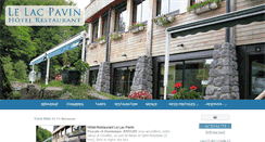 Desktop Screenshot of lac-pavin.com